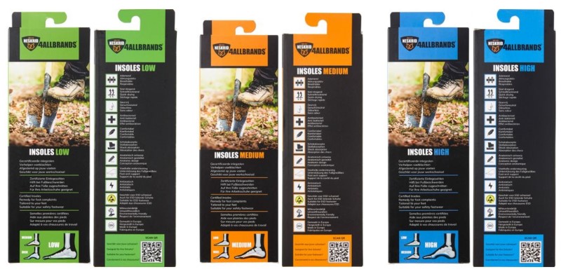 Neskrid Universele Classic Low Inlegzool  groen 3 / 6