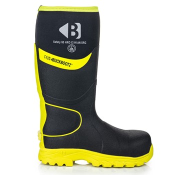 BuckBootz Laars BBZ8000 S5 Zwart/Geel 1 / 6