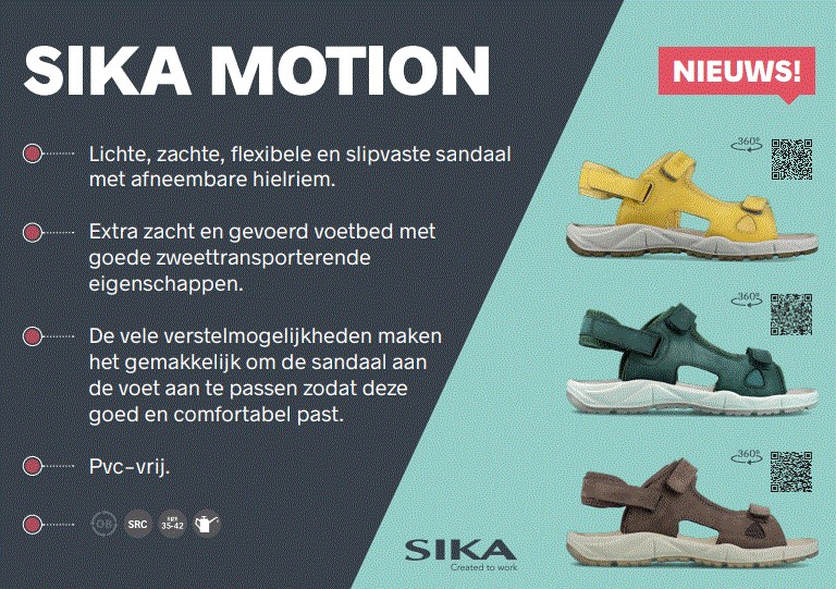 Sika 22224 Motion Sandaal Geel 2 / 6