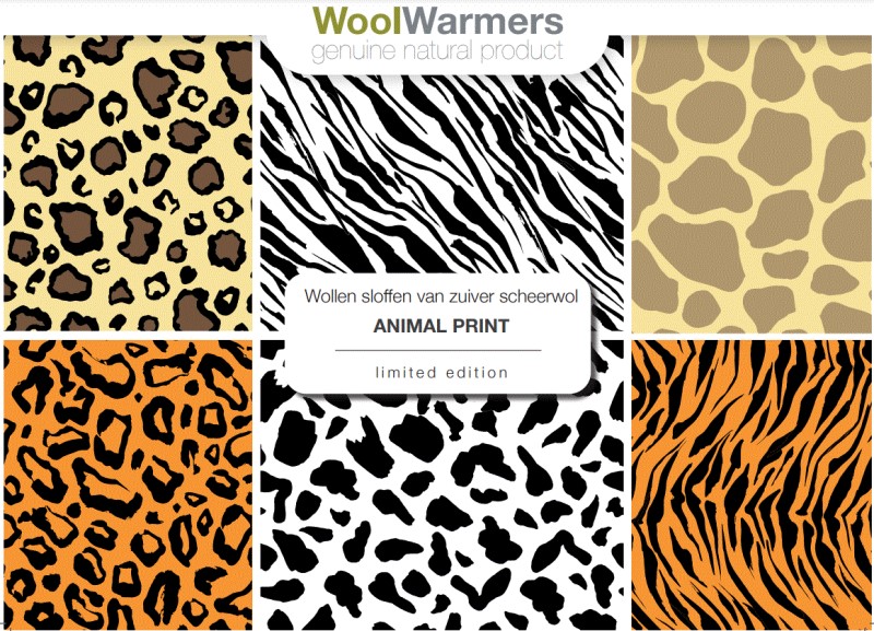 WoolWarmers Presentatie Topkaart Animal print 163 1 / 1