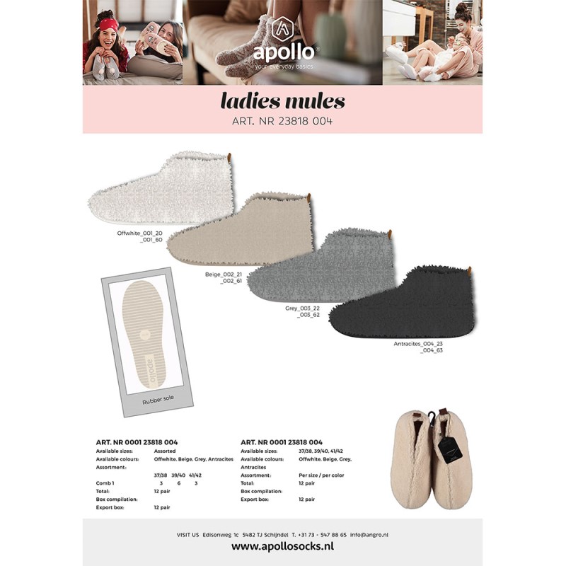 Apollo Pantoffel  000123818004 5 / 5