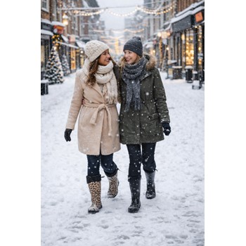 XQ Dames Regenlaars 000123886101 met fleecevoering 4 / 4