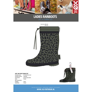 XQ Dames Regenlaars 000123886102 (fleecevoering) 3 / 6