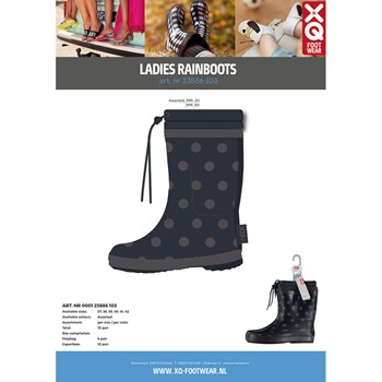 XQ Dames Regenlaars 000123886103 (fleecevoering) 3 / 6