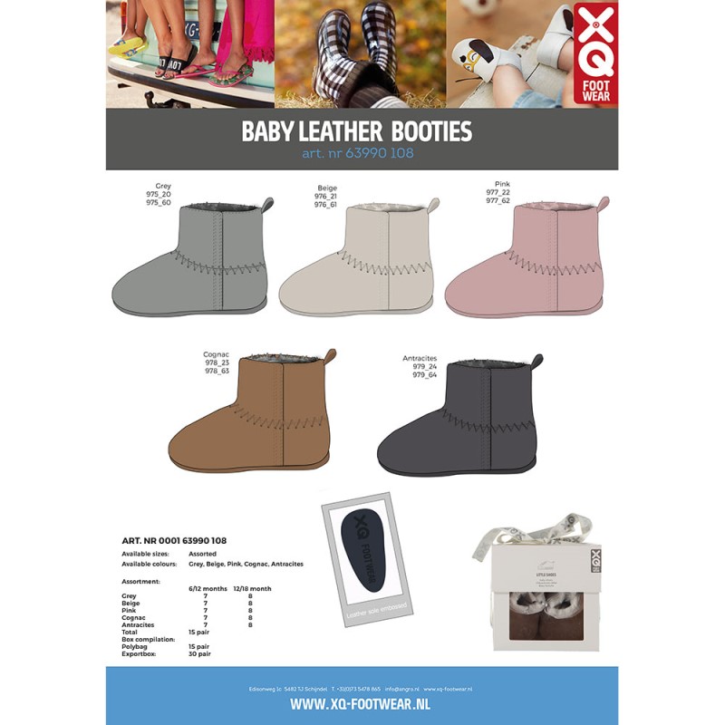 XQ Baby Leren Boots 000163990108 6 / 6