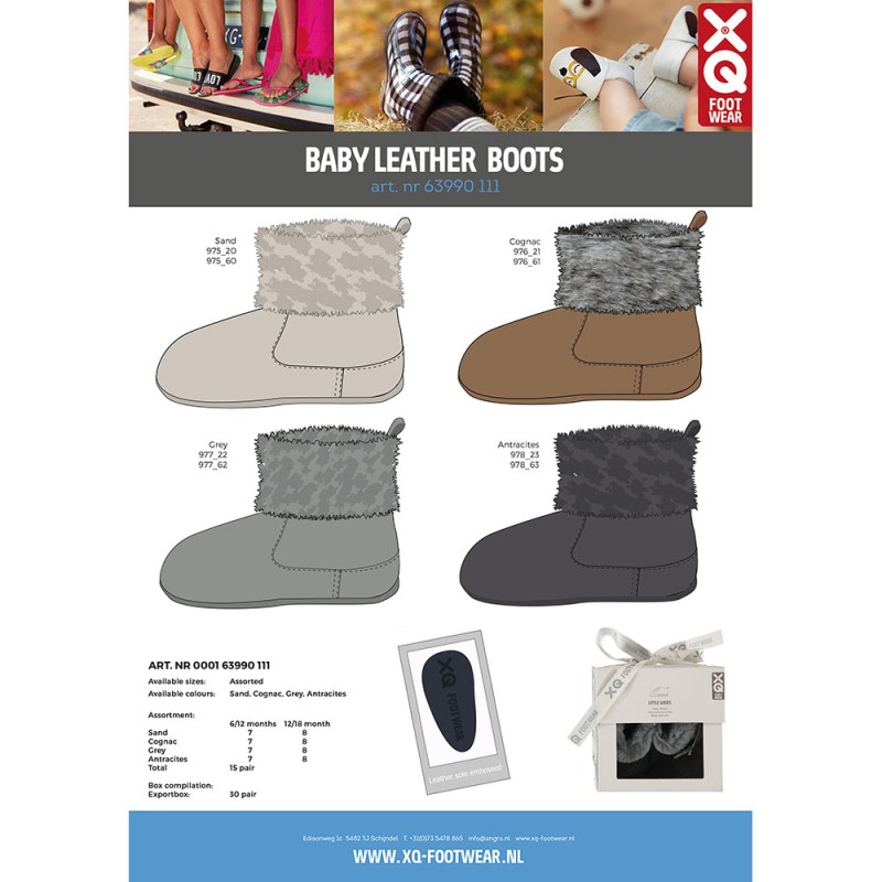 XQ Baby Leren Boots 000163990111 6 / 6