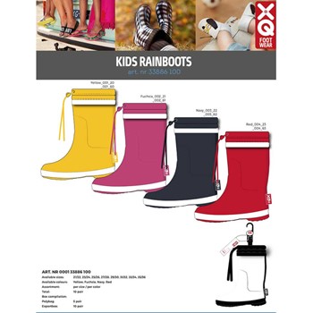 XQ Kids Regenboots 000133886100 6 / 6