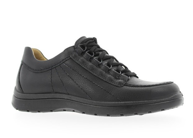 Jomos Leren Schoen veter mollier 464211 Zwart 1 / 1