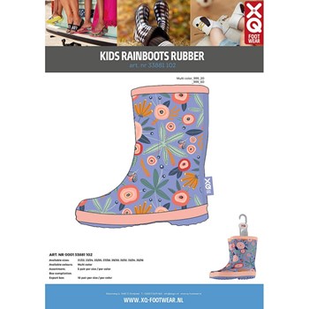 XQ Rubberen Kinder Regenlaars 000133881102 (Verbouwing) 4 / 4