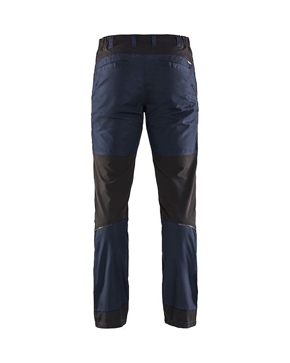 Blåkläder Service werkbroek met stretch 14561845 Donker marineblauw/Zwart 2 / 2