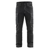 Blåkläder Service werkbroek denim stretch 14591142 Zwart 1 / 2