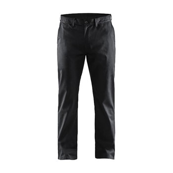 Blåkläder Chino stretch 14651830 Zwart 1 / 2