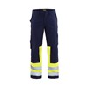 Blåkläder Multinorm werkbroek 14781514 Marine/High-Vis Geel 1 / 2