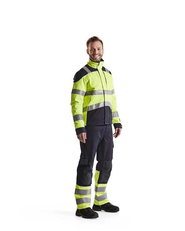 Blåkläder Multinorm werkbroek Inherent 14881512 Marine/High-Vis Geel 2 / 2