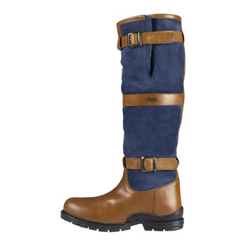 Horka Laars Outdoor Highlander Gevoerd 146295 Cognac/Blauw 0651 5 / 6