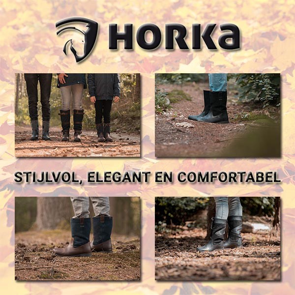 Horka Laars Outdoor Highlander Gevoerd 146295 Cognac/Blauw 0651 6 / 6