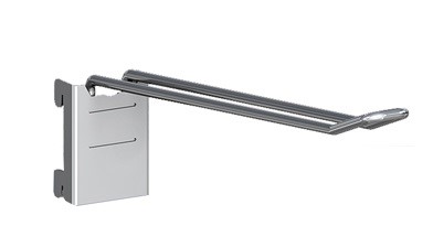 Dubbele haak voor SL wand (30cm) 1 / 1