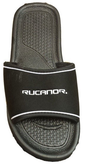 Rucanor Santorini Sauna Slipper vaste band 22382-203 Zwart 3 / 4