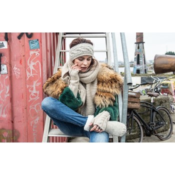 Purewool PS-2211 Sjaal merino wol (Verbouwing) 4 / 4