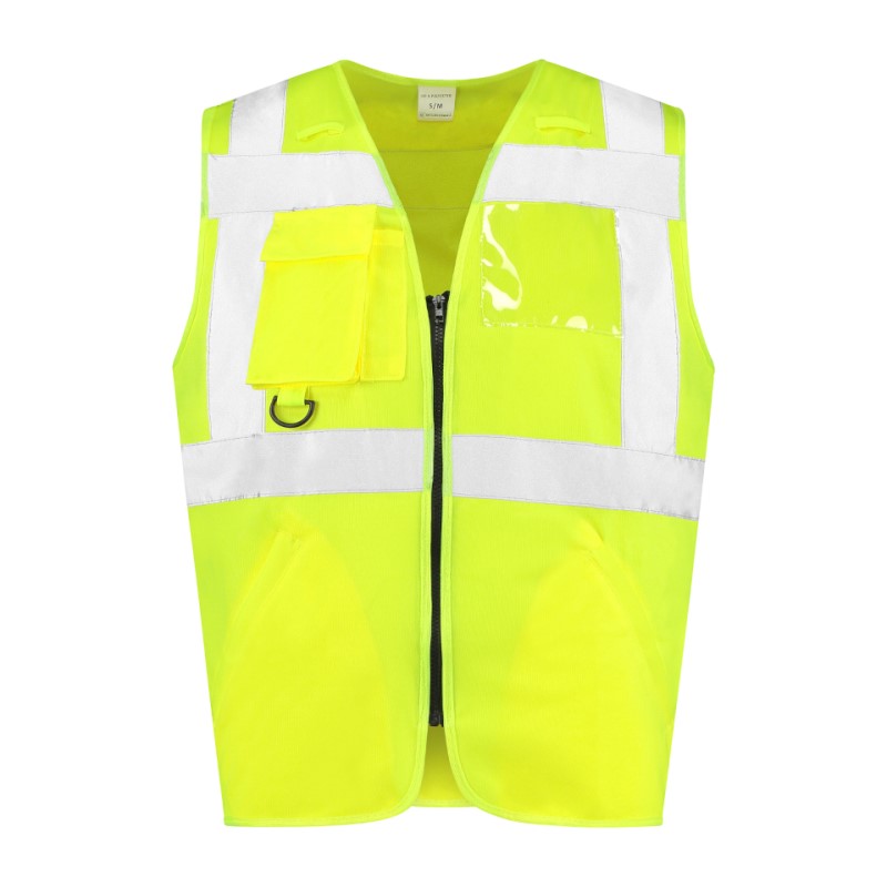 Top Rock Veiligheidsvest met Rits Hi-Vis RWS VRRWS100 1 / 2