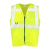 Top Rock Veiligheidsvest met Rits Hi-Vis RWS VRRWS100 1 / 2