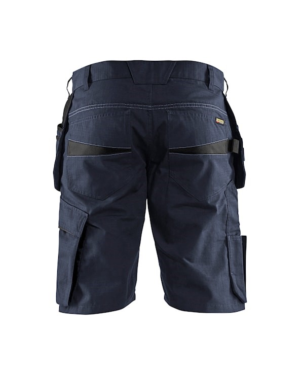 Blåkläder Service short met spijkerzakken 14941330 Donker marineblauw/Zwart 2 / 6