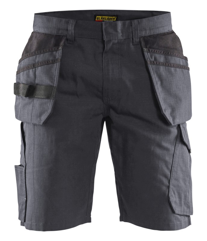 Blåkläder Service short met spijkerzakken 14941330 Medium Grijs/Zwart 1 / 4