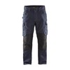 Blåkläder Service werkbroek denim 14971141 Marineblauw/Zwart 1 / 2