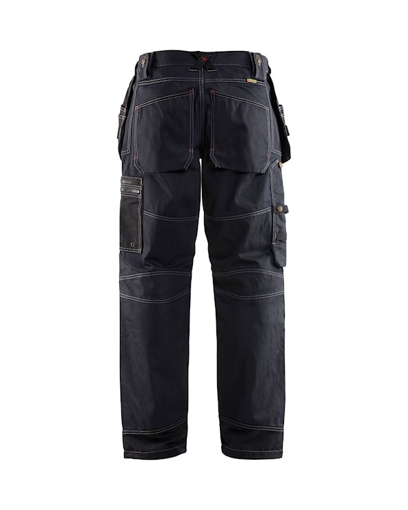 Blåkläder Werkbroek X1500 15001140 Marineblauw/Zwart 2 / 5