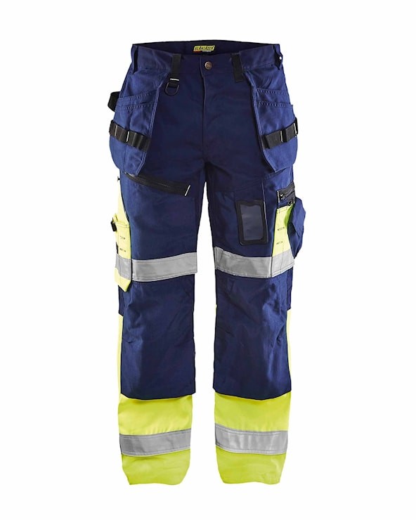 Blåkläder Werkbroek High-Vis X1500 15081860 Marine/High-Vis Geel 1 / 5