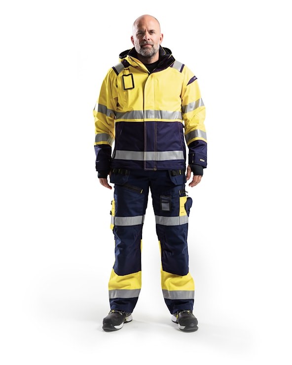 Blåkläder Werkbroek High-Vis X1500 15081860 Marine/High-Vis Geel 5 / 5