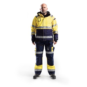 Blåkläder Werkbroek High-Vis X1500 15081860 Marine/High-Vis Geel 5 / 5