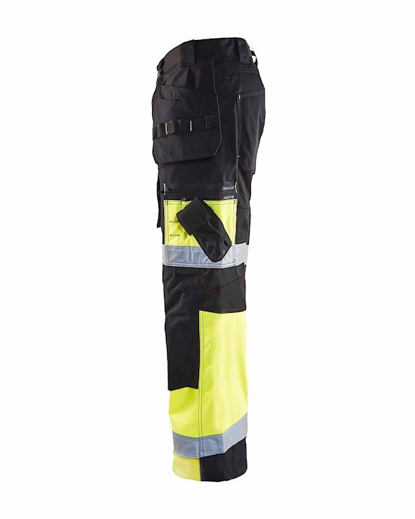 Blåkläder Werkbroek High-Vis X1500 15081860 Zwart/High-Vis Geel 4 / 6