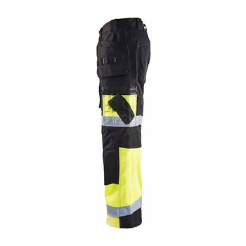 Blåkläder Werkbroek High-Vis X1500 15081860 Zwart/High-Vis Geel 4 / 6