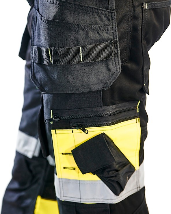 Blåkläder Werkbroek High-Vis X1500 15081860 Zwart/High-Vis Geel 5 / 6