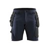 Blåkläder Short 4-weg stretch 15201645 Donker marineblauw/Zwart 1 / 4