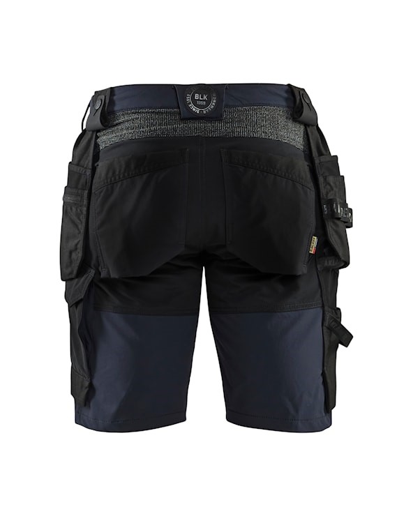 Blåkläder Short 4-weg stretch 15201645 Donker marineblauw/Zwart 2 / 4