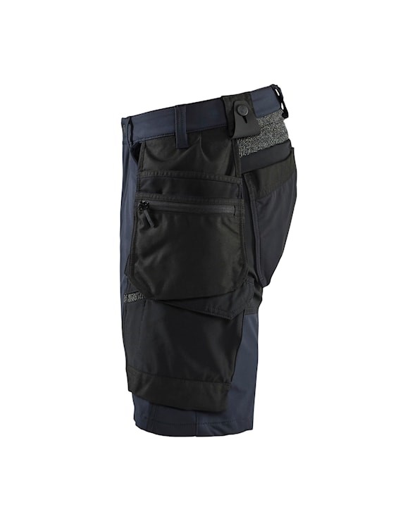 Blåkläder Short 4-weg stretch 15201645 Donker marineblauw/Zwart 4 / 4
