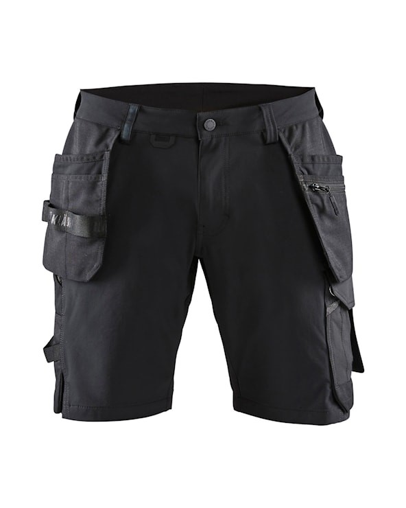 Blåkläder Short 4-weg stretch 15201645 Zwart/Donkergrijs 1 / 4