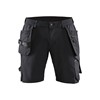 Blåkläder Short 4-weg stretch 15201645 Zwart/Donkergrijs 1 / 4