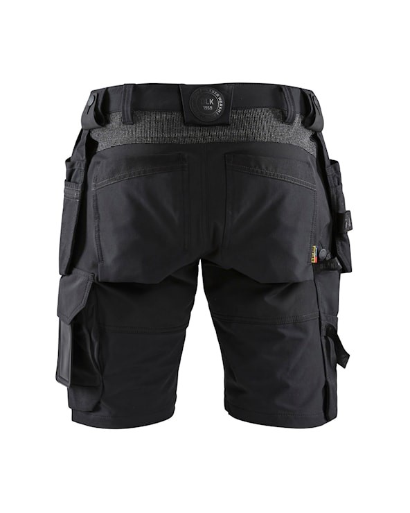 Blåkläder Short 4-weg stretch 15201645 Zwart/Donkergrijs 2 / 4