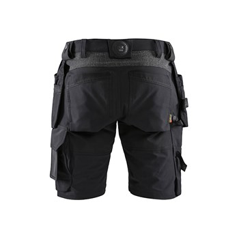 Blåkläder Short 4-weg stretch 15201645 Zwart/Donkergrijs 2 / 4