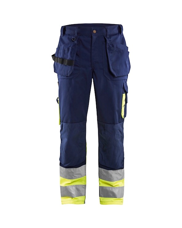 Blåkläder Werkbroek High-Vis 15291860 Marine/High-Vis Geel 1 / 3
