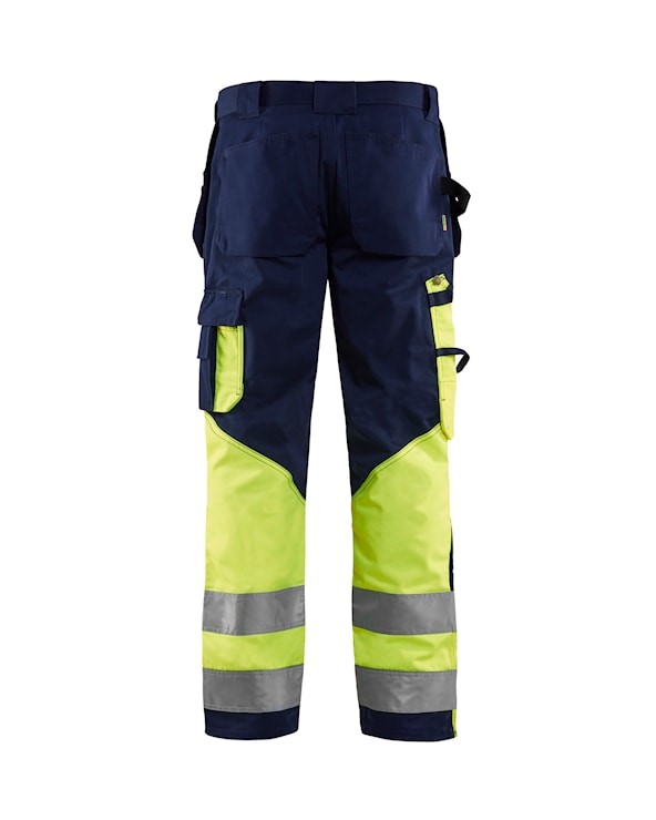 Blåkläder Werkbroek High-Vis 15291860 Marine/High-Vis Geel 2 / 3