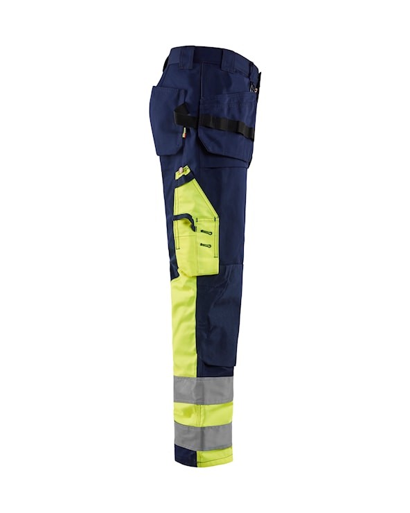 Blåkläder Werkbroek High-Vis 15291860 Marine/High-Vis Geel 3 / 3