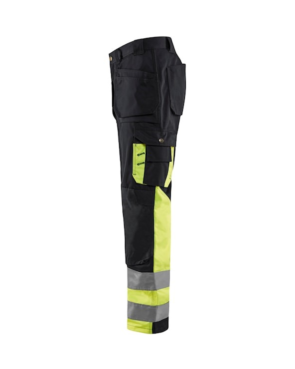 Blåkläder Werkbroek High-Vis 15291860 Zwart/High-Vis Geel 4 / 4
