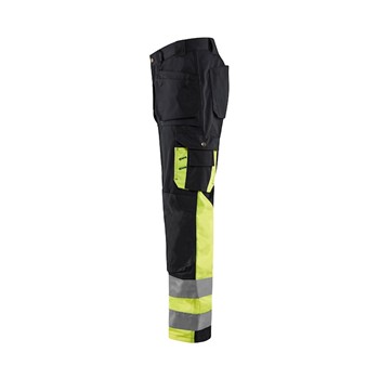 Blåkläder Werkbroek High-Vis 15291860 Zwart/High-Vis Geel 4 / 4