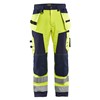 Blåkläder Werkbroek softshell High-Vis 15672517 High-Vis Geel/Marineblauw 1 / 1