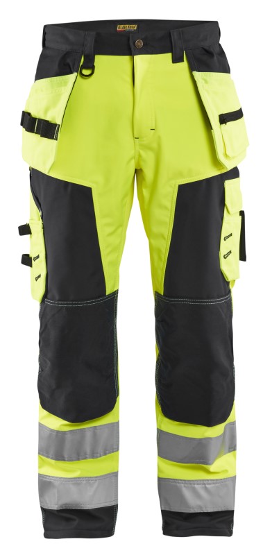 Blåkläder Werkbroek softshell High-Vis 15672517 High-Vis Geel/Zwart 1 / 1