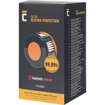 P3 filter for Respira Compact half mask (Verbouwing) 2 / 2